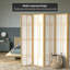 70.25" x 70" Eudes Shoji 5 Panel Room Divider-1733723574-1667638485