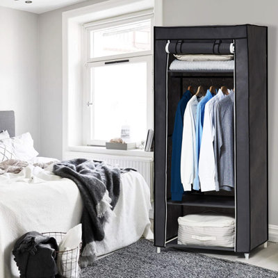 URBNLIVING Metal Wardrobe