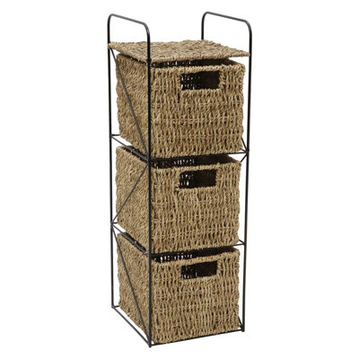 3 Drawer Storage Drawer