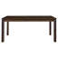 Rustic Walnut Rectangular Dining Table
