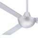 52" 3 - Blade Propeller Ceiling Fan with Wall Control