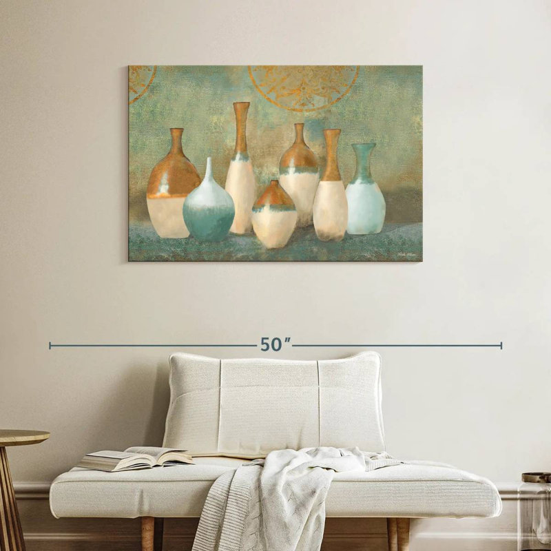 Senne Ivory Vessels, 26" H x 39" W