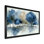 «Blue Gray Watercolor Maple Tree Forest In Canada», reproduction d'art sur toile bleu érable