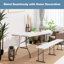 Table de camping pliante Kernisha