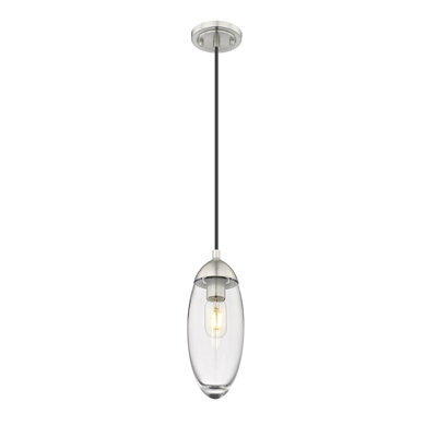 Luminaire suspendu en forme de goutte à 1 lumière Bailey-Lee