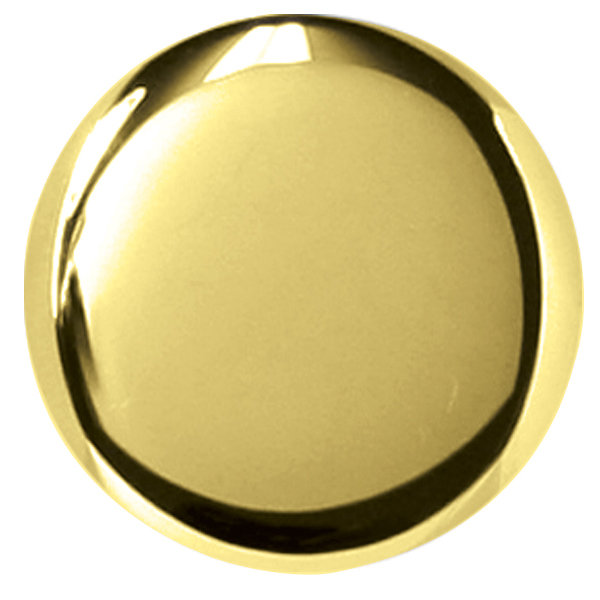 Sink Top Waste Disposal Air Switch and Dual Outlet Control Box, Flush Button, Polished Brass