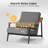 4 - Person Outdoor Conversation Set With Cushions & Two Coffee Tables