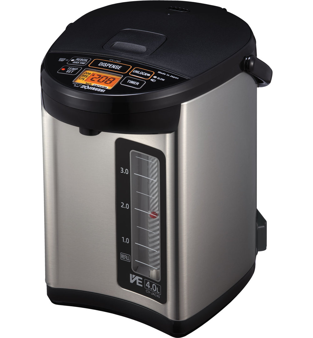 Countertop Electric Water Boiler & Warmer in Silver/Black Zojirushi