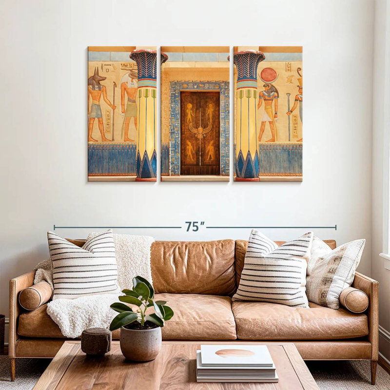 Sebbie Echoes Of Ancient Egypt, 36" H x 57" W