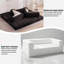 Canapé-lit 80,7 po en velours côtelé avec rangement, causeuse convertible pour petits espaces-1544603741