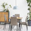Stepplee Round Metal Base Dining Table