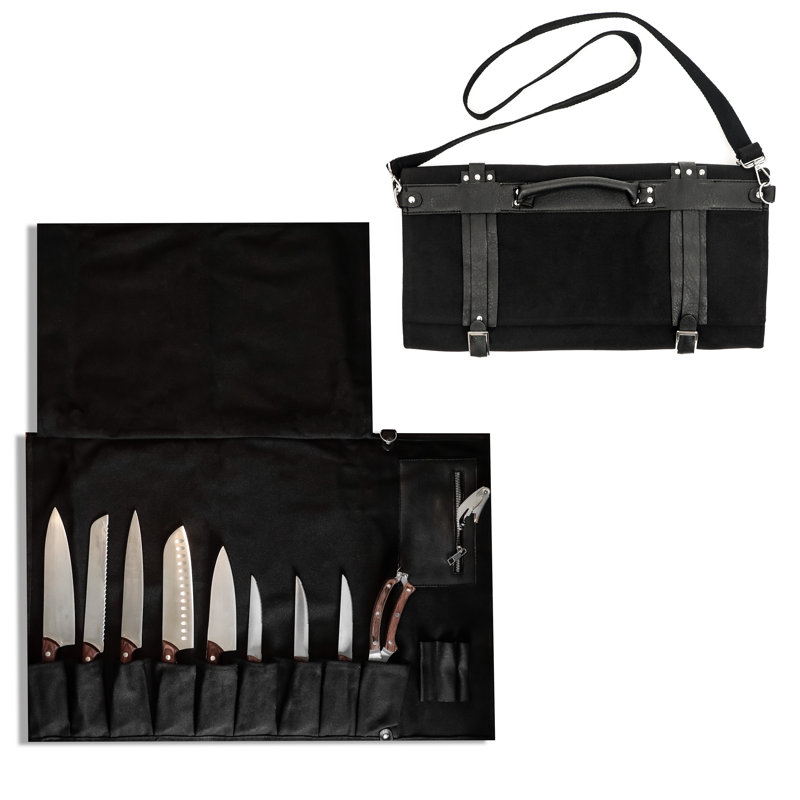 Trademark Innovations 9 Slot Knife Bag