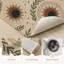 Tapis de cuisine floraux antidérapants lavables antidérapants