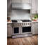 Professional 48" Freestanding Gas Range with Griddle