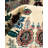 Hayner One-of-a-Kind Hand-Knotted New Age 2'6" x 14' Runner Wool Area Rug in Ivory/Blue/Red
