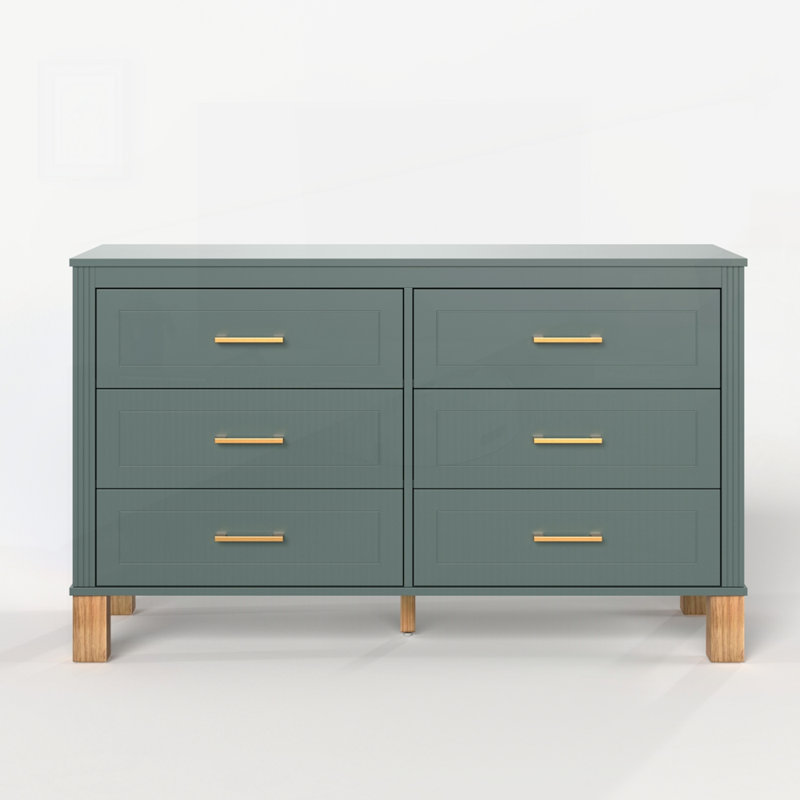 Table d'entrée en bois préinstallée, Vert clair
