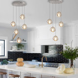 5-light Dimmable Crystal Chandelier