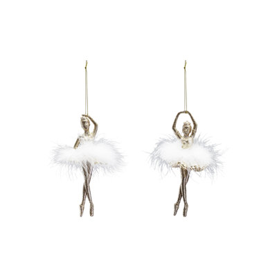 Jupe de plume ornement ballerine