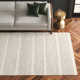 Zekia Handmade Wool Ivory Rug