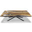 Parthenope Walnut Wood Dining Table-312382532