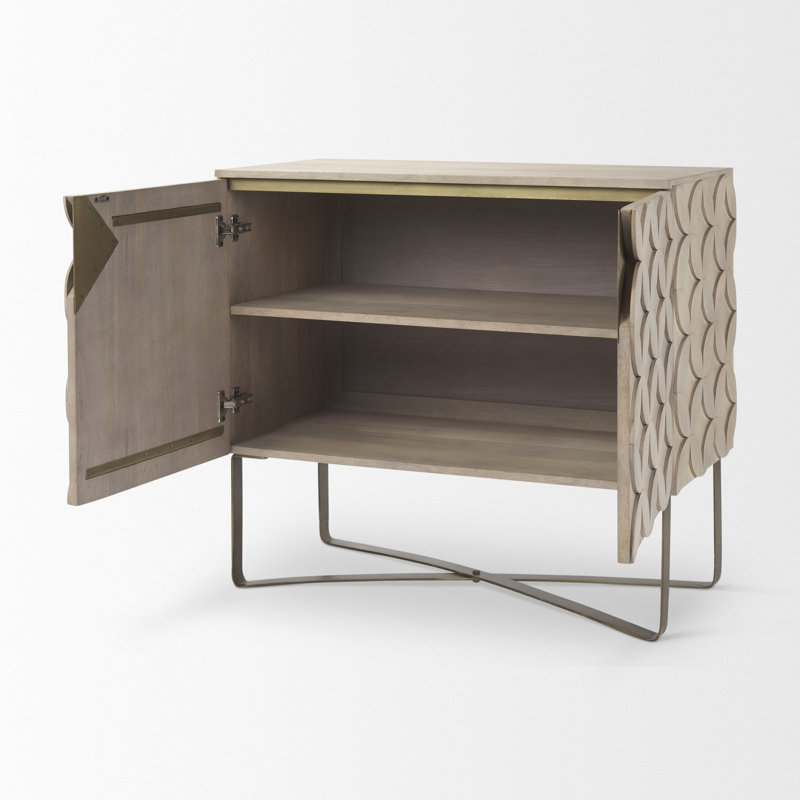 Excelsior Solid Wood Accent Cabinet
