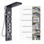 Système de massage thermostatique avec panneau de douche thermostatique Jet Waterfall-88969132