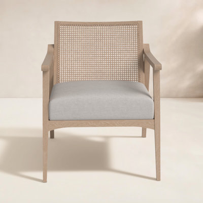Lavanda Oak Patio Lounge Chair