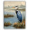 «Harbor Mist Heron», art mural sur toile tendue