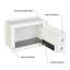 Paragon Wall Safe - Digital Safety Box with Passcode for Quick Access and Backup Key - Personal Safe for Cash or Jewellery - Wall Safes