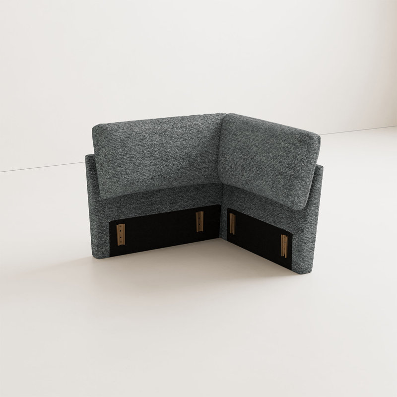 Module de dossier d'angle assorti pour canapé modulaire, Grey