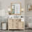 Amara Tempered Glass Mounted Wall Mirror-434510285-440482514