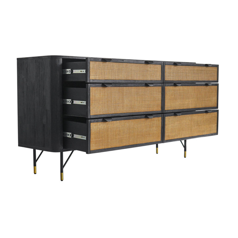 Commode 4 tiroirs l 61 po Indianola