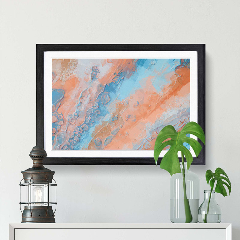 Missing You - Picture Frame Painting Print, Black Framed, 36cm H x 48cm W x 2cm D