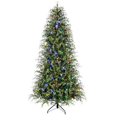 7.5' Pre-Lit Cypress Tree
