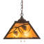 Luminaire suspendu géométrique 2 lumières simple Wynsum