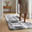 Tapis gris anthracite à poils longs Alban-32264349