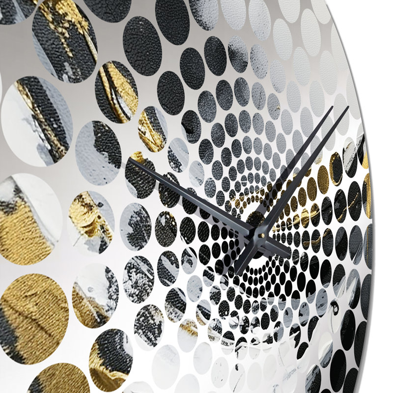 Makoto - Horloge murale abstraite, Petit