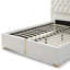 Structure de lit tapissier en cuir Rollie-1745788062-1745788061