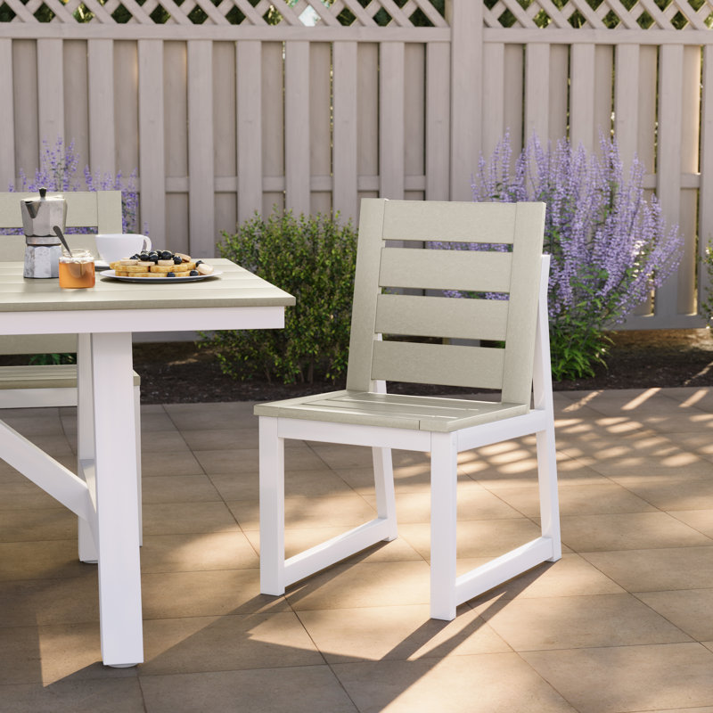 Chaise d'appoint pour l'extérieur, Beige