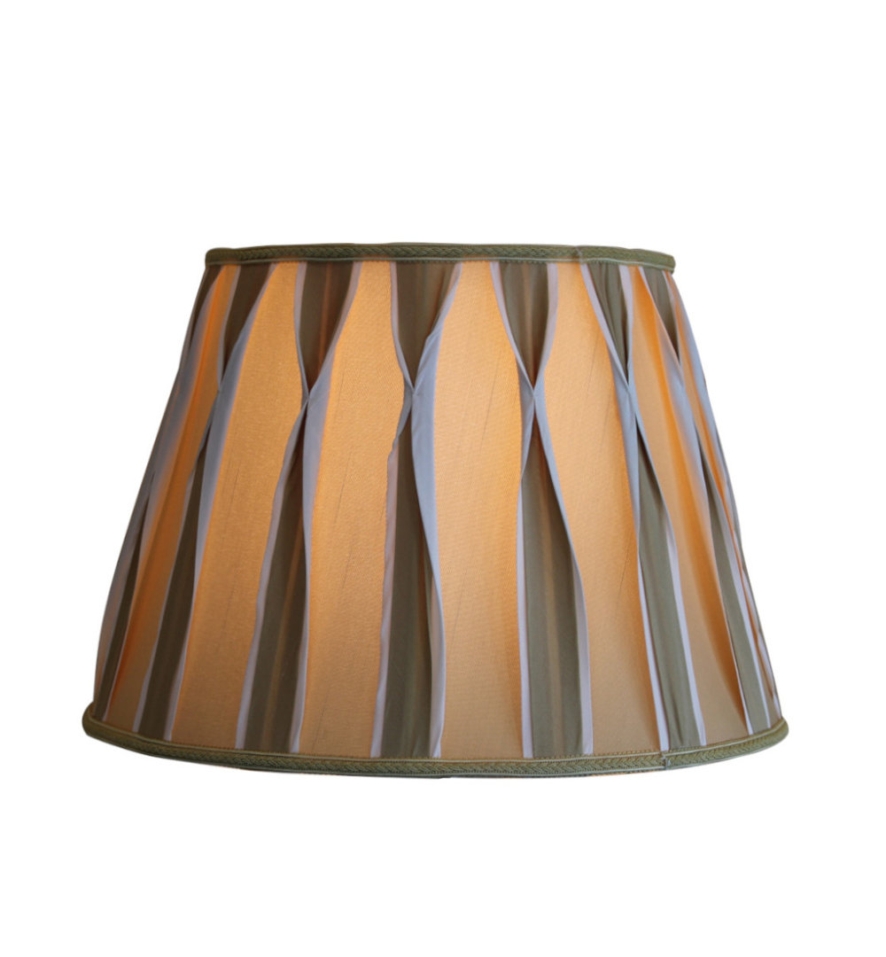 11'' H x 16'' W Silk Empire Lamp Shade Red Barrel Studio®