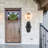 Vertical Ornamental Metal Welcome Wall Décor for Indoor and Outdoor Use-117455052
