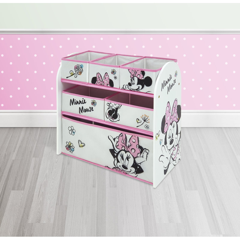 Minnie Mouse Classic Wooden Toy Organiser
