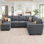 Canapé-lit modulaire en forme de U avec méridienne Latitude Run®-1211597057