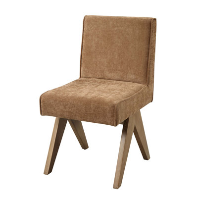 Ensemble de 2 chaises d'appoint modernes avec sièges rembourrés, idéales pour un dîner confortable et élégant à la maison ou au restaurant