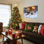 Huskies Cabin, art mural sur toile-591172435