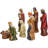 Kurt Adler Porcelain Nativity Figures Table Piece Set, 9 Pieces