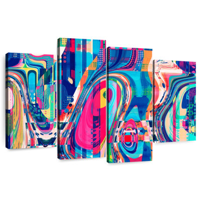 Avery Abstract Geometric Collage