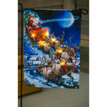 Double Sided 18'' H x 12.5'' W Polyester Animal Garden Flag