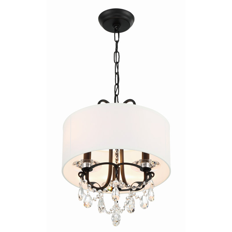 Havant 3 - Light Matte Black Unique / Statement Pendant