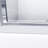 Infinity-Z 60" W x 74.75" H Framed Sliding Shower Kit-859016607-859016602